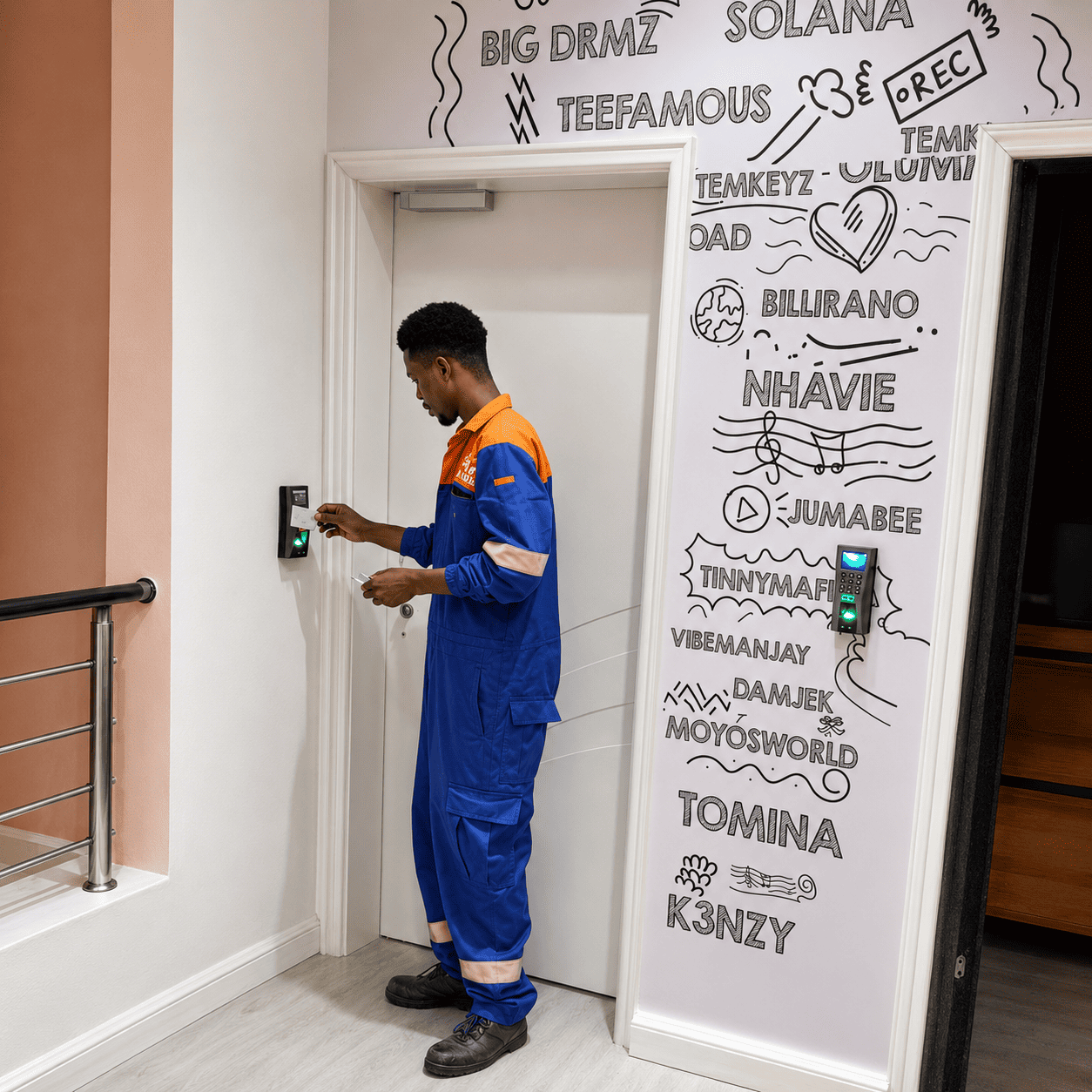 Access control installation
