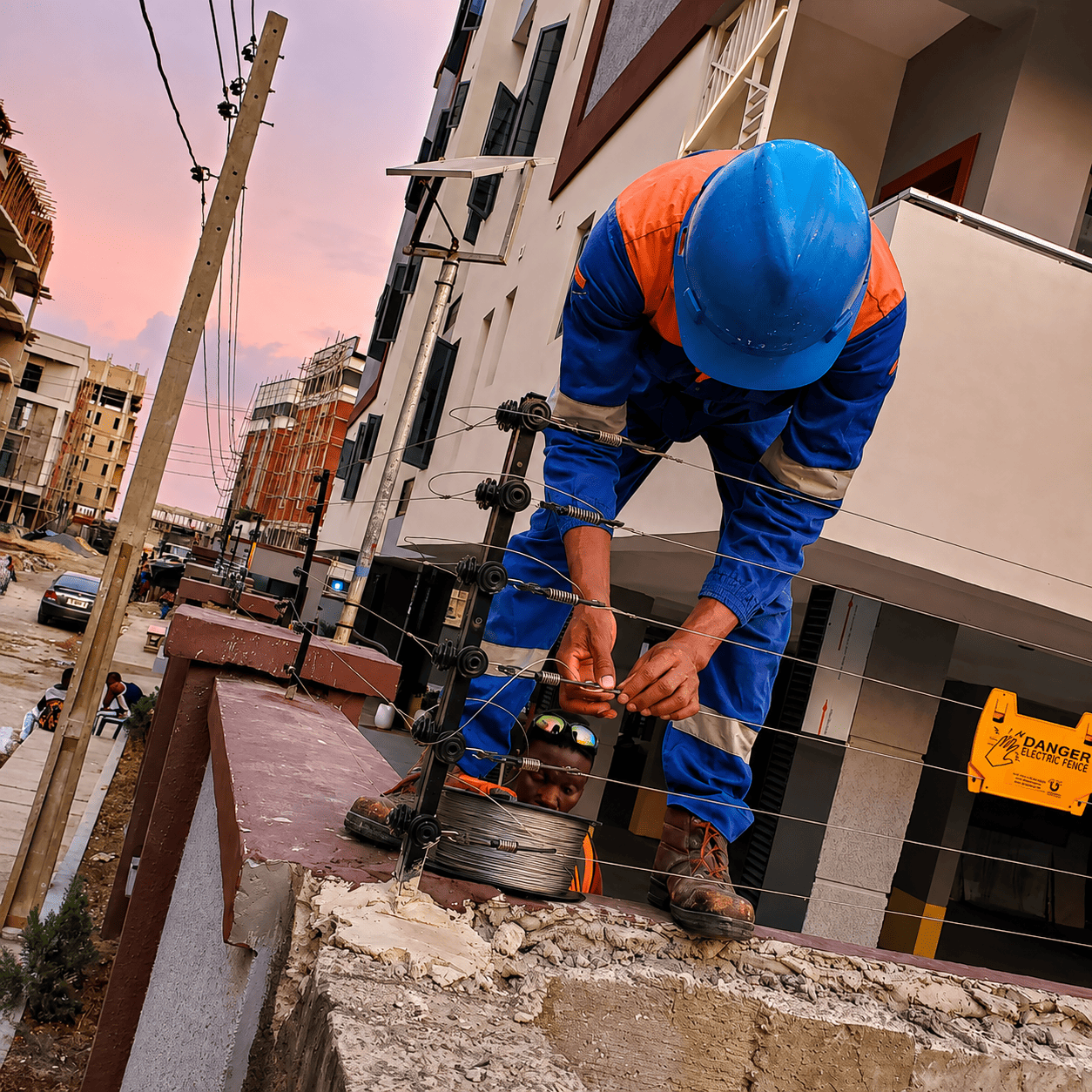 Electrical works