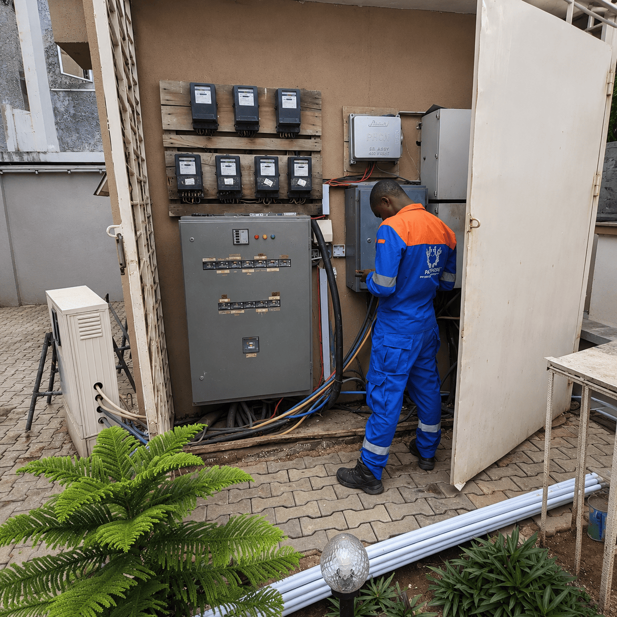 Electrical wiring installation