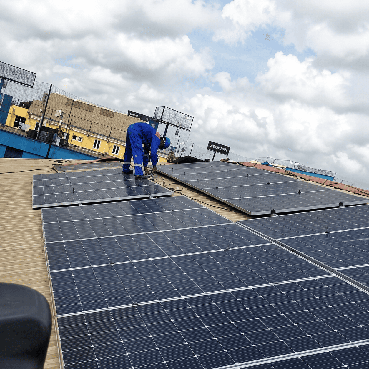 Solar energy system setup